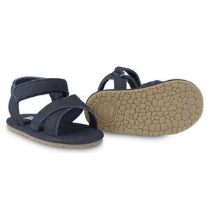 Donsje Tobi Nubuck Cross Strap Sandals